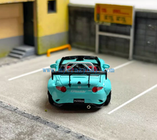 Load image into Gallery viewer, SW 1:64 Blue Miata MX5 Pandem Roadster Sports Model Diecast Metal Car New Collection