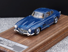 Load image into Gallery viewer, MY64 1:64 Blue 1954 AMG 300SL W198 Classic Sport Model Diecast Resin Car New Collection