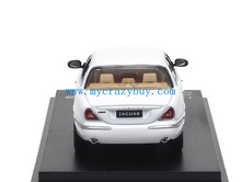 Load image into Gallery viewer, AR 1:64 White Jaguar XJ6 X350 Luxury Sedan Sports Model Diecast Metal Car New Collection