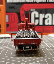 Load image into Gallery viewer, GCD 1:64 Red Fuso Fighter Crane Truck Model Diecast Metal Car New Collection