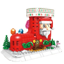 Load image into Gallery viewer, 292PCS MOC Christmas Santa Stocking Pen Holder Container Model Toy Building Block Brick Gift Kids Compatible Lego