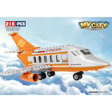 Load image into Gallery viewer, 216PCS MOC City Airliner Air Bus Plane Figure Model Toy Building Block Brick Gift Kids Compatible Lego