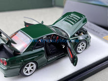 Load image into Gallery viewer, PGM 1:64 Green Skyline GTR R34 Nismo Z-Tune Sports Model Diecast Metal Car New Collection