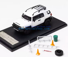 Load image into Gallery viewer, SH 1:64 White FJ Cruiser Off Road SUV Sports Model Diecast Metal Car New Collection