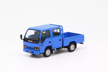 Load image into Gallery viewer, Model1 1:64 Blue JDM Isuzu ELF Double Cabin Truck Model Metal Diecast Car New Collection