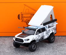 Load image into Gallery viewer, GCD 1:64 White TACOMA Camper Pickup ORV Sports Model Diecast Metal Car New Collection