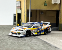 Load image into Gallery viewer, MINIGT 1:64 2023 Formula Drift LBWK S15 SILVIA Model Diecast Metal Car New Collection