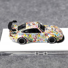 Load image into Gallery viewer, XKE 1:64 Sunflower 911 RWB 993 Classic Sports Model Diecast Metal Car New Collection