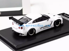 Load image into Gallery viewer, 1:64 White GTR R35 Pandem Racing Sports Model Diecast Metal Car New Collection