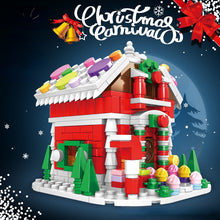 Load image into Gallery viewer, 323PCS MOC Christmas Gingerbread House Pen Holder Container Model Toy Building Block Brick Gift Kids Compatible Lego