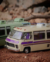 Load image into Gallery viewer, MK 1:64 Yellow HEC GMC Motor Home Road Trip RV Van Model Diecast Resin Car New Collection