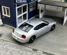 Load image into Gallery viewer, Rollin 1:64 2008 Silver Charger Police Muscle Model Diecast Metal Car New Collection