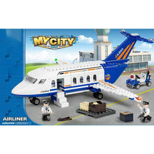 Load image into Gallery viewer, 316PCS MOC City Airliner Air Bus Plane A844 Figure Model Toy Building Block Brick Gift Kids Compatible Lego