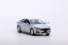 Load image into Gallery viewer, 1:64 596 Silver 2013 Mondeo Fusion Sedan Sports Model Diecast Metal Car New Collection