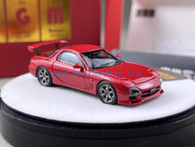 Load image into Gallery viewer, PGM 1:64 JDM Red RX7 FD3S Round Racing Sports Model Diecast Metal Car New Collection