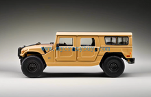 Load image into Gallery viewer, 1:64 596Model Yellow H1 SUV Off Road Sports Model Diecast Metal Car New