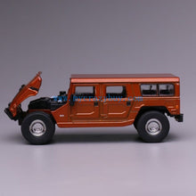 Load image into Gallery viewer, 1:64 596 Orange H1 SUV Off Road ORV Sports Model Diecast Metal Car New Collection