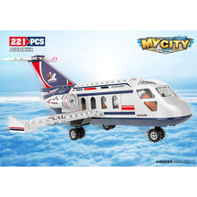 Load image into Gallery viewer, 221PCS MOC City Airliner Air Bus Plane Figure Model Toy Building Block Brick Gift Kids Compatible Lego