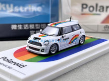 Load image into Gallery viewer, TM 1:64 Mini Cooper Rainbow Figure Sports Model Diecast Metal Car New Collection