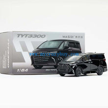 Load image into Gallery viewer, Masdi 1:64 Black 2023 Alphard Mini Van MPV Sports Model Diecast Metal Car New Collection