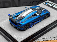 Load image into Gallery viewer, GRYNING 1:64 Matte Blue One 1 Racing Sports Model Diecast Resin Car New Collection