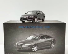 Load image into Gallery viewer, Masdi 1:64 Black A6L C6 Classic Sedan Sports Model Diecast Metal Car New Collection