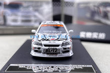 Load image into Gallery viewer, Mortal 1:64 2007 D1 Ken Skyline GTR ER34 Drifting Model Diecast Metal Car New Collection