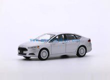 Load image into Gallery viewer, 1:64 596 Silver 2013 Mondeo Fusion Sedan Sports Model Diecast Metal Car New Collection