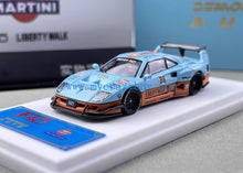Load image into Gallery viewer, DK 1:64 Blue Gulf LBWK F40 Racing Sports Model Diecast Metal Car New Collection
