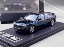 Load image into Gallery viewer, Rollin 1:64 2008 Black Charger Police Muscle Sport Model Diecast Metal Car New Collection