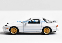 Load image into Gallery viewer, AT 1:64 White JDM RX7 FC3S Hatchback Sports Model Diecast Metal Car New Collection