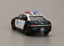 Load image into Gallery viewer, 1:64 596 IMPALA LAPD Los Angeles LA Police Sedan Model Diecast Metal Car New Collection