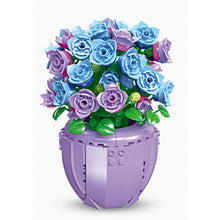 Load image into Gallery viewer, 372PCS MOC Bellflower Canterbury Bell Flower Potted Plants Model Toy Building Block Brick Gift Kids Compatible Lego