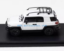 Load image into Gallery viewer, SH 1:64 White FJ Cruiser Off Road SUV Sports Model Diecast Metal Car New Collection