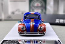 Load image into Gallery viewer, Liberty 1:64 Blue Gulf VW Beetle Pickup Truck Sports Model Diecast Metal Car