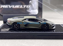 Load image into Gallery viewer, LCD 1:64 Matte Green Revuelto Racing Sports Model Diecast Metal Car New Collection