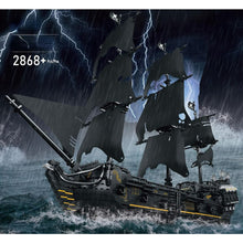 Load image into Gallery viewer, 2868PCS MOC Large The Black Pearl Pirates of the Caribbean Ship Model Toy Building Block Brick Gift Kids Compatible Lego Display