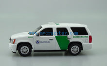 Load image into Gallery viewer, 1:64 596Model Tahoe US Custom Border Patrol SUV Model Diecast Metal Car New Collection