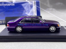 Load image into Gallery viewer, SW 1:64 Purple S600 W140 Classic Sedan VIP Sports Model Diecast Metal Car New Collection