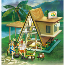 Load image into Gallery viewer, 579PCS MOC City Camping Tent Glamping House Figure Model Toy Building Block Brick Gift Kids Compatible Lego Light