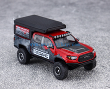 Load image into Gallery viewer, GCD 1:64 Red TACOMA Camper Pickup ORV Sports Model Diecast Metal Car New Collection