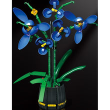 Load image into Gallery viewer, 638PCS MOC Spring Orchid Phalaenopsis Flower Potting Model Toy Building Block Brick Gift Kids Compatible lego Display Decorate