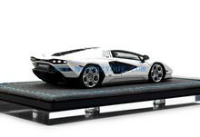 Load image into Gallery viewer, EC 1:64 White Countach LPI800-4 Sports Model Diecast Resin Car New Collection