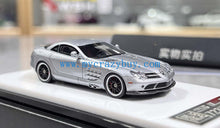 Load image into Gallery viewer, BZMW 1:64 Silver SLR Edition 722 Coupe Sports Model Diecast Resin Car New Collection