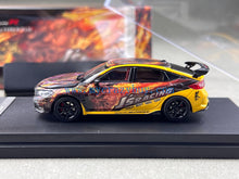 Load image into Gallery viewer, MH 1:64 JDM JS Racing Civic Type R FL5 Sports Model Diecast Metal Car New Collection