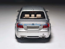Load image into Gallery viewer, King 1:64 Silver M5 E60 Sedan Sports Model Diecast Metal Car New Collection