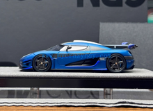 Load image into Gallery viewer, GRYNING 1:64 Matte Blue One 1 Racing Sports Model Diecast Resin Car New Collection