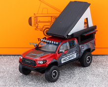 Load image into Gallery viewer, GCD 1:64 Red TACOMA Camper Pickup ORV Sports Model Diecast Metal Car New Collection