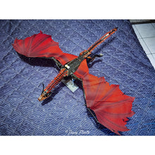 Load image into Gallery viewer, 1889PCS MOC Game Thrones Red Dragon Figure Model Toy Building Block Brick Gift Kids Compatible Lego