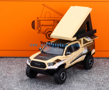 Load image into Gallery viewer, GCD 1:64 Yellow TACOMA Camper Pickup ORV Sports Model Diecast Metal Car New Collection